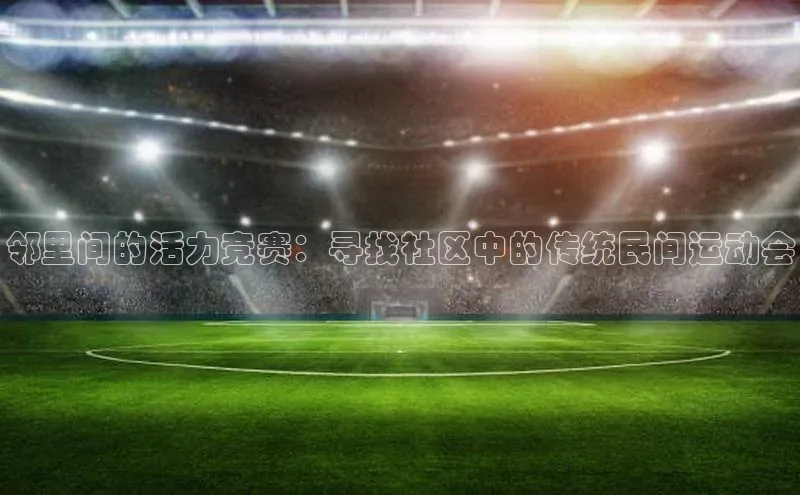 南宫app注册赛富乐斯邻里间的活力竞赛：寻找社区中的传统民间运动会